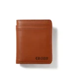 Light Brown Men's Leather Wallet: Stylish and functional accessory for daily use, crafted from high-quality leather.