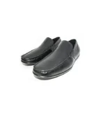 Men's Black Leather Loafers - Comfortable & Stylish Shoes for Office and Casual Wear in Bangladesh