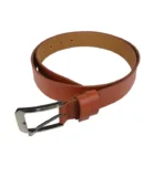 GBB Fashion Men's Genuine Leather Belt - High-quality, durable leather belt with a classic design, suitable for both casual and formal wear, featuring a sleek metal buckle and available in multiple sizes for the perfect fit