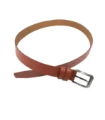 GBB Fashion Men's Genuine Leather Belt - High-quality, durable leather belt with a classic design, suitable for both casual and formal wear, featuring a sleek metal buckle and available in multiple sizes for the perfect fit