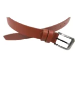 GBB Fashion Men's Genuine Leather Belt - High-quality, durable leather belt with a classic design, suitable for both casual and formal wear, featuring a sleek metal buckle and available in multiple sizes for the perfect fit