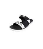 Stylish BLUE TYGA men's sandals in black and white with adjustable straps, cushioned footbed, and non-slip rubber sole. Perfect for casual and summer wear