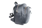 Simple faux leather backpack